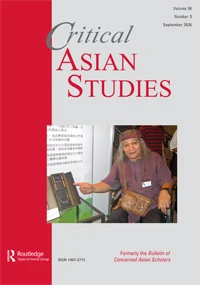 CRITICAL ASIAN STUDIES journal cover