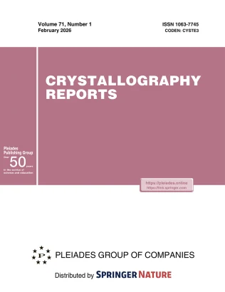 CRYSTALLOGRAPHY REPORTS journal cover