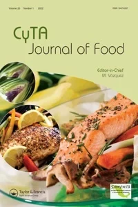 CyTA-Journal of Food journal cover