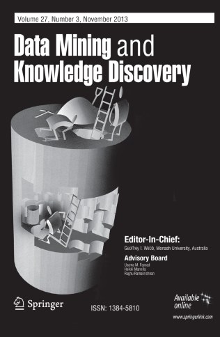 DATA MINING AND KNOWLEDGE DISCOVERY 期刊封面
