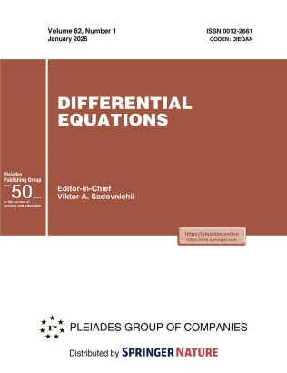 DIFFERENTIAL EQUATIONS journal cover