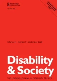 DISABILITY & SOCIETY 期刊封面