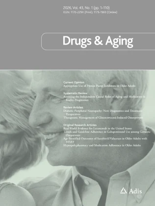 DRUGS & AGING journal cover