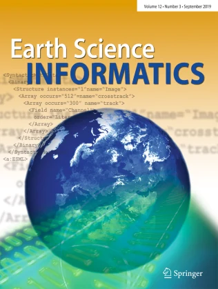 Earth Science Informatics journal cover