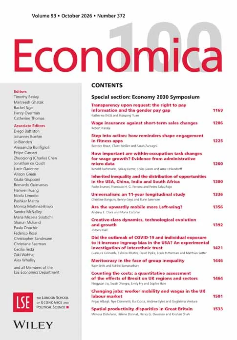 ECONOMICA journal cover