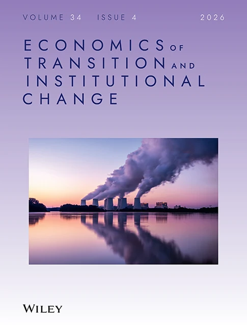 Economics of Transition and Institutional Change journal cover
