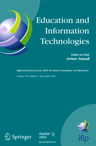 Education and Information Technologies journal cover