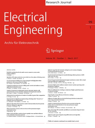 ELECTRICAL ENGINEERING 期刊封面
