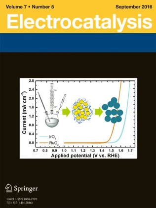 Electrocatalysis 期刊封面