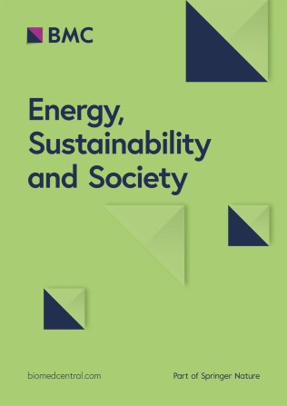 Energy Sustainability and Society 期刊封面