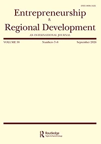 ENTREPRENEURSHIP AND REGIONAL DEVELOPMENT journal cover
