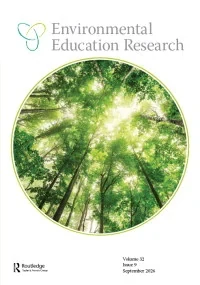 Environmental Education Research journal cover