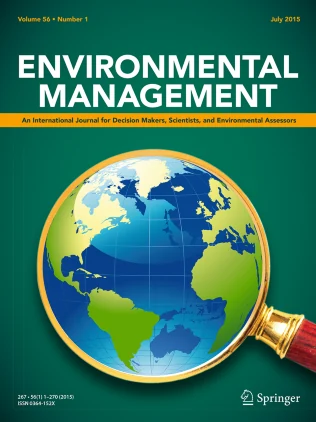 ENVIRONMENTAL MANAGEMENT 期刊封面