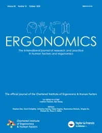 ERGONOMICS journal cover