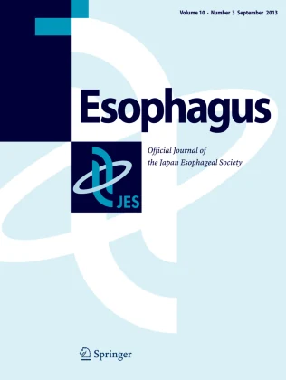 Esophagus journal cover