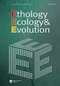 ETHOLOGY ECOLOGY & EVOLUTION journal cover