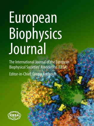 European Biophysics Journal journal cover