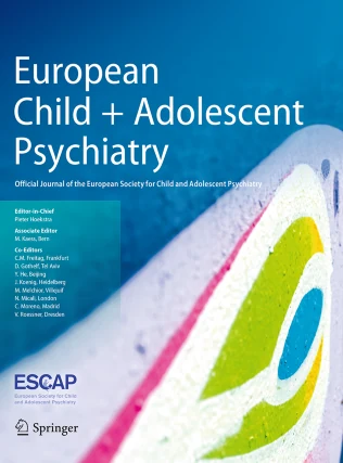 EUROPEAN CHILD & ADOLESCENT PSYCHIATRY journal cover