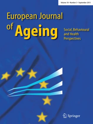 European Journal of Ageing 期刊封面