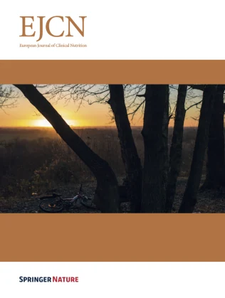 EUROPEAN JOURNAL OF CLINICAL NUTRITION journal cover