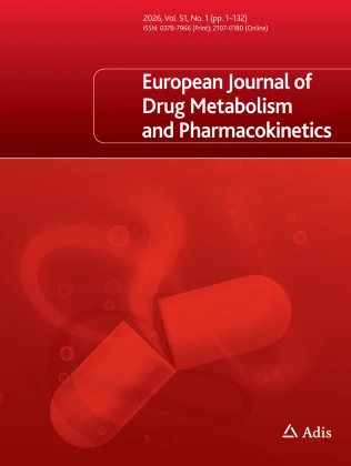 EUROPEAN JOURNAL OF DRUG METABOLISM AND PHARMACOKINETICS 期刊封面