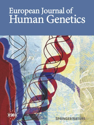 EUROPEAN JOURNAL OF HUMAN GENETICS journal cover