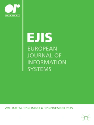 EUROPEAN JOURNAL OF INFORMATION SYSTEMS journal cover