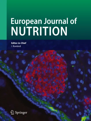 EUROPEAN JOURNAL OF NUTRITION 期刊封面