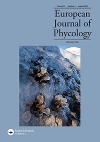 EUROPEAN JOURNAL OF PHYCOLOGY journal cover