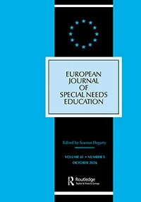 European Journal of Special Needs Education journal cover