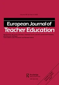 European Journal of Teacher Education journal cover