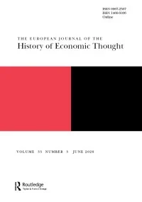 European Journal of the History of Economic Thought journal cover