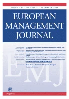 European Management Journal journal cover