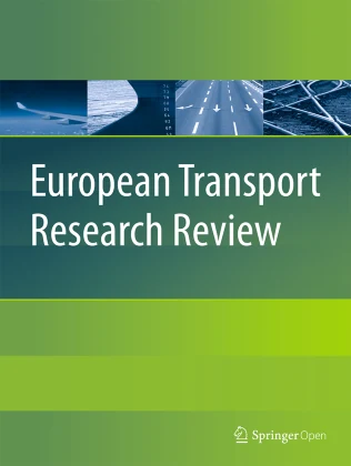European Transport Research Review journal cover