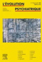 EVOLUTION PSYCHIATRIQUE journal cover