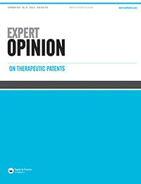 EXPERT OPINION ON THERAPEUTIC PATENTS 期刊封面