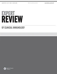 Expert Review of Clinical Immunology journal cover