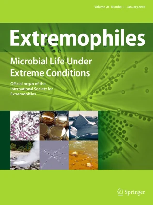 EXTREMOPHILES journal cover