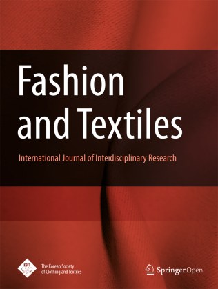 Fashion and Textiles 期刊封面