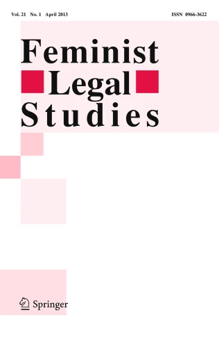 Feminist Legal Studies journal cover