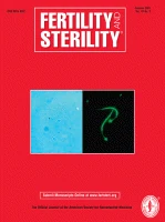 FERTILITY AND STERILITY 期刊封面
