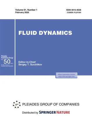 Fluid Dynamics journal cover