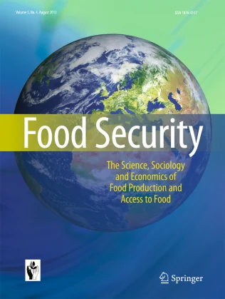 Food Security journal cover