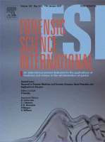 Forensic Science International journal cover