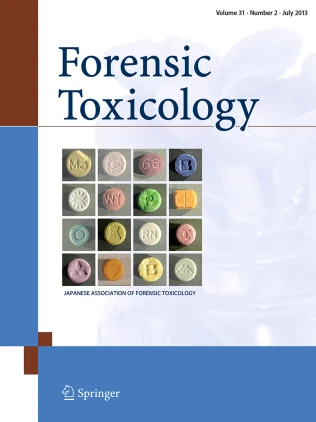 Forensic Toxicology journal cover