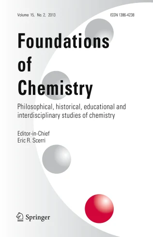 Foundations of Chemistry 期刊封面