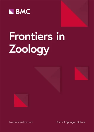 Frontiers in Zoology journal cover