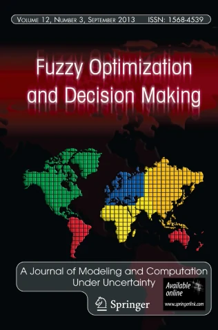 Fuzzy Optimization and Decision Making 期刊封面