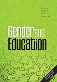 GENDER AND EDUCATION journal cover