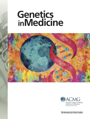 GENETICS IN MEDICINE 期刊封面